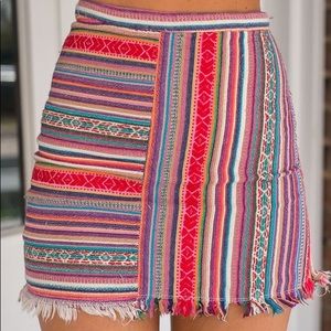 💗SOLD💗 Colorful Mini Skirt